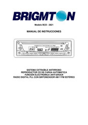 Brigmton BCD-2821 Manual De Instrucciones