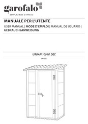 garofalo URBAN 100 1P. DEC Manual De Usuario