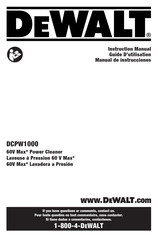 DeWalt DCPW1000 Manual De Instrucciones