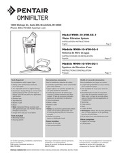 Pentair OMNIFILTER WHH-10-VIH-SG-1 Instrucciones De Instalación