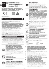 METRO PROFESSIONAL Sundear XD-Y Manual Del Usuario