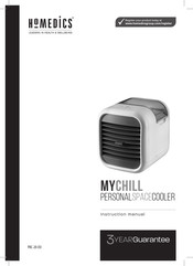 HoMedics MYCHILL PERSONAL SPACE COOLER Manual De Instrucciones