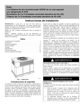 Carrier PA4G Instrucciones De Instalación