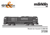 marklin 37200 Manual Del Usuario