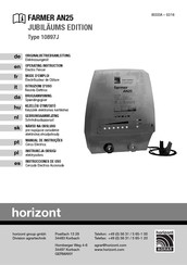 Horizont FARMER AN25 Instrucciones De Uso