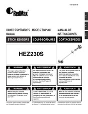 RedMax HEZ230S Manual De Instrucciones