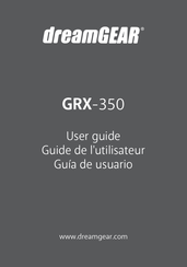 DreamGEAR GRX-350 Guía De Usuario