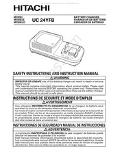 Hitachi UC 24YFB Instrucciones De Seguridad Y Manual De Instrucciones