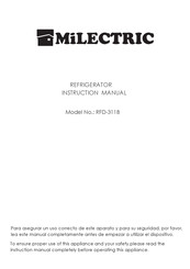 MiLECTRIC RFD-311B Manual De Instrucciones