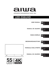 Aiwa LED-556UHD Manual De Usuario