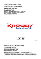 Krüger Technology LOKI 85 Manual Para El Usuario Y El Mantenimiento