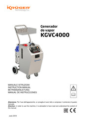 Kruger KGVC4000 Manual De Instrucciones