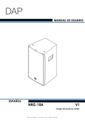 DAP NRG-10A Manual De Usuario