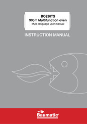 Baumatic BO920TS Manual De Instrucciones