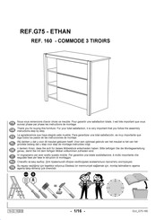 Gautier ETHAN G75 Manual Del Usuario