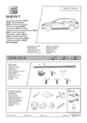 Seat 5F0.071.610.A Instrucciones De Montaje