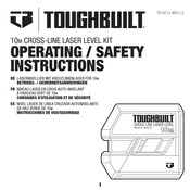 TOUGHBUILT TB-H2-LL-M10-L2 Instrucciones De Uso Y Seguridad