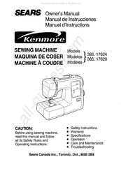 Kenmore 385.17624 Manual De Instrucciones