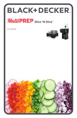 Black and Decker MultiPREP Slice 'N Dice SL3000 Manual Del Usuario