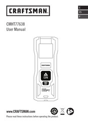 Craftsman CMHT77638 Manual Del Usuario