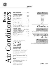 GE AEQ08 Manual Del Propietario Y Instrucciones De Instalación