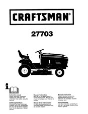 Craftsman 27703 Manual De Las Instrucciones