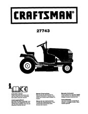 Craftsman 27743 Manual De Las Instrucciones