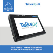 TOMATIS TalksUp-BT Manual De Uso