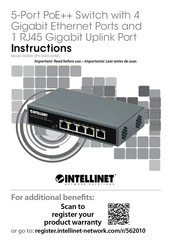 Intellinet Network Solutions IPS-5G01-140W Instrucciones