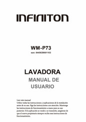 Infiniton WM-P73 Manual De Usuario