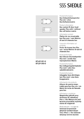 SSS Siedle BTLEP 051-0 BTLEP 050-0 Informacion De Producto