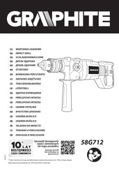 GRAPHITE 58G712 Instrucciones De Uso