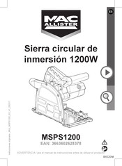 Mac allister MSPS1200 Manual Del Usuario