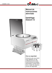 DiaMed DiaCent 12 Manual De Instrucciones Abreviado