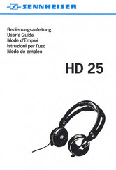 Sennheiser HD 25 Modo De Empleo