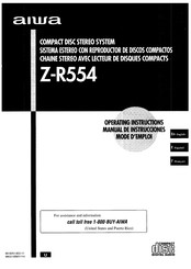 Aiwa Z-R554 Manual De Instrucciones