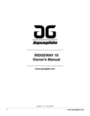 Aquaglide RIDGEWAY 10 Manual Del Propietário