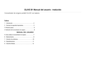 Olive OLV-B1 Manual Del Usuario