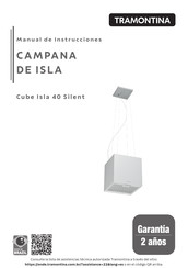 Tramontina Square Isla 40 Silent Manual De Instrucciones