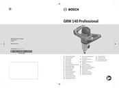 Bosch GRW 140 Professional Manual Original