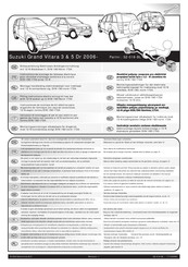 ECS Electronics SZ-018-BL Instrucciones De Montaje