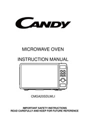 Candy CMGA20SDLWLI Manual De Instrucciones