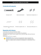 Ubiquiti US-8-150W Guia De Inicio Rapido