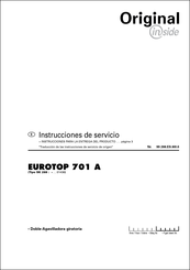 Pottinger EUROTOP 701 Instrucciones De Servicio