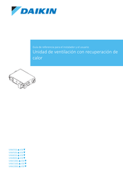 Daikin VAM1500J VEB Serie Guía De Referencia