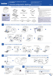 Brother MFC-L8610CDW Guía De Configuración Rápida