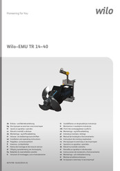 Wilo EMU TR 28 Serie Instrucciones De Instalación Y Funcionamiento