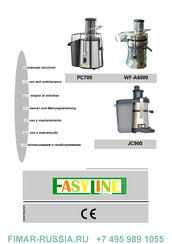 Fimar EASYLINE JC900 Uso Y Mantenimiento