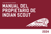 Indian Motorcycle Scout 2024 Manual Del Propietário