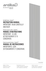 Artika Panolok RWT08-OR-WN Manual De Instrucciones